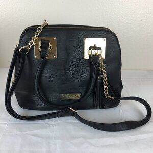 Marc New York Andrew Marc Black Leather Handbag